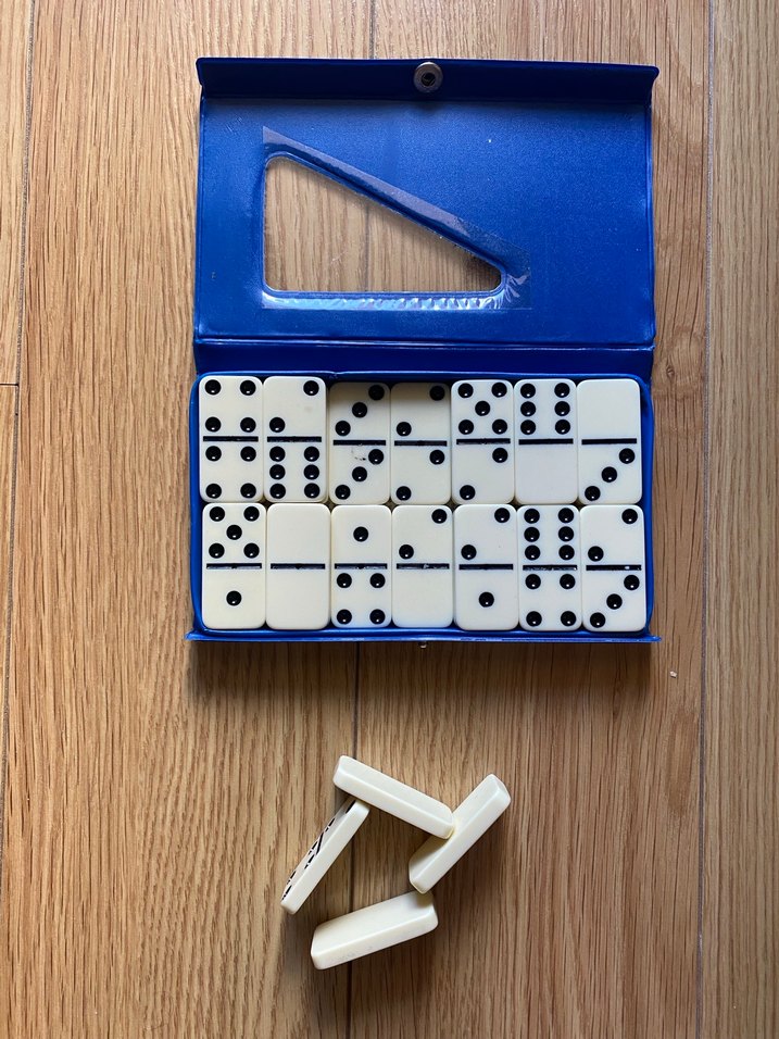 Beyaz Domino Oyun Seti - Görsel 3