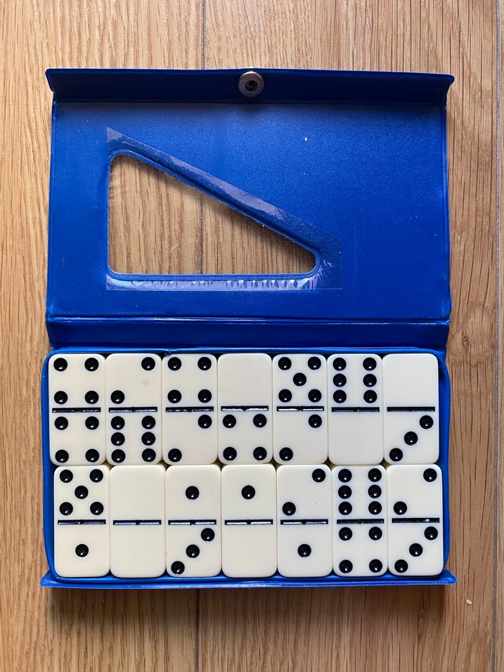 Beyaz Domino Oyun Seti - Görsel 2