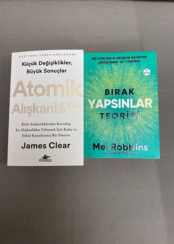 Atomik Alışkanlıklar & Bırak Yapsınlar Kitapları