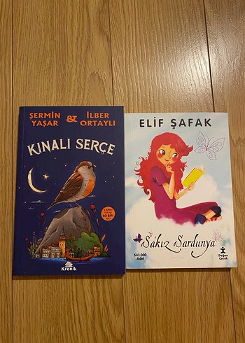 Kınalı Serçe & Sakız Sardunya Çocuk Kitapları
