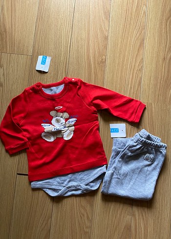 Mothercare Mothercare body tshirt eşofman takım