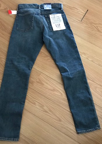 GAP Mavi Denim Jean kot pantolon 30/30