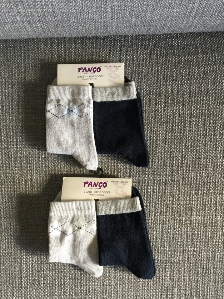 Marks&Spencer Çocuk Pamuklu  Çorap Seti - Görsel 2