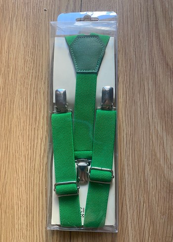 B&G Store Yeşil Çocuk pantolon askısı