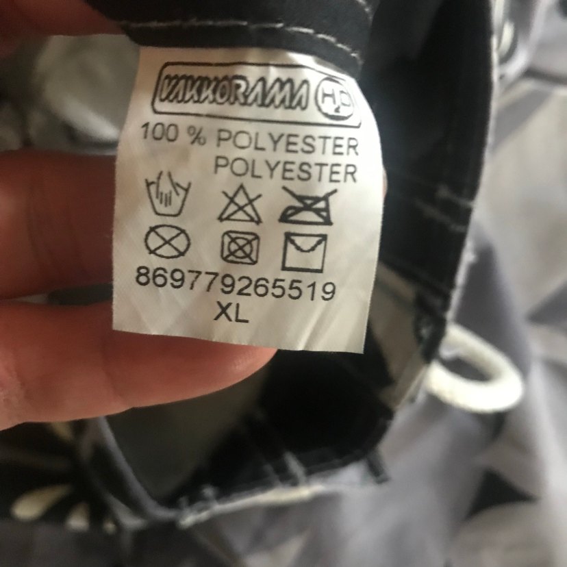 Vakkorama Gri Çiçek Desenli Erkek şort  Mayo - Görsel 2