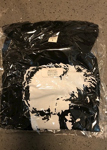 Zara Atatürk baskılı Siyah Sweatshirt