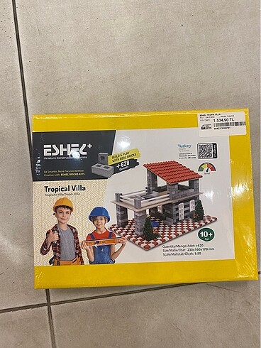 Eshel tropik villa maket ev