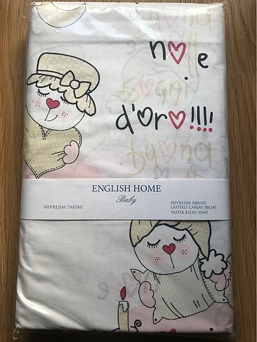English Home bebek nevresim takımı