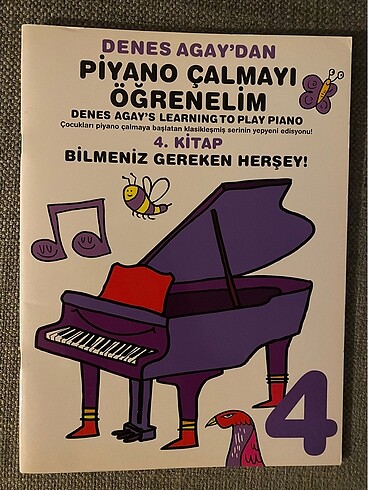Piyano çalmayı öğreniyorum kitap