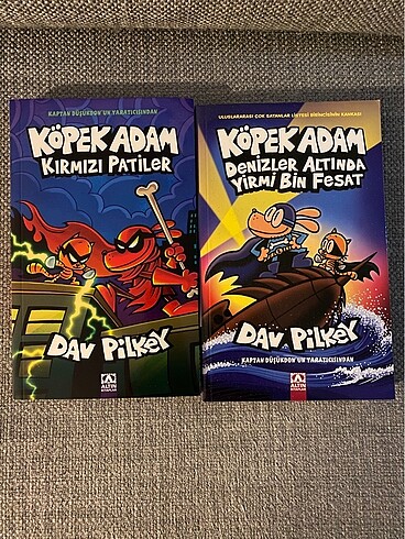 Köpek Adam Kırmızı Patiler kitap