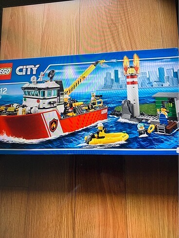 Lego İtfaiye Gemi oyuncak