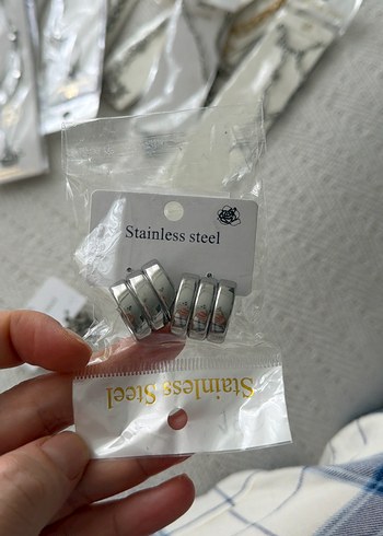 Çelik küpe - Görsel 2