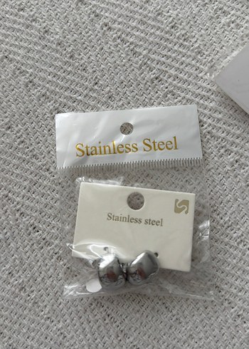 Çelik bombe küpe - Görsel 3