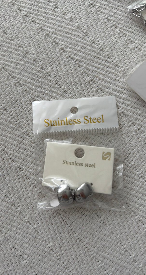 Çelik bombe küpe - Görsel 3