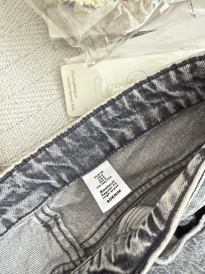 Gri jean - Görsel 2