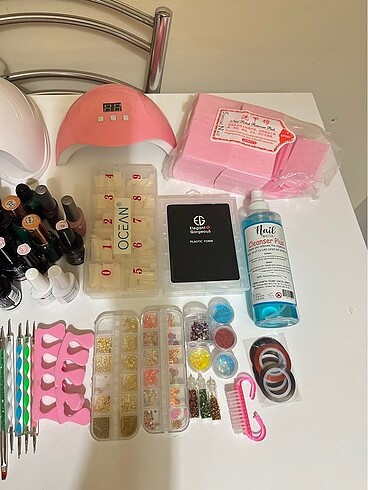 Protez tırnak seti sıfır ayarında - Görsel 6