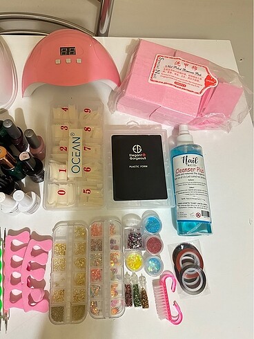 Protez tırnak seti sıfır ayarında - Görsel 7