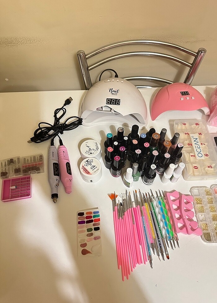 Protez tırnak seti sıfır ayarında - Görsel 3