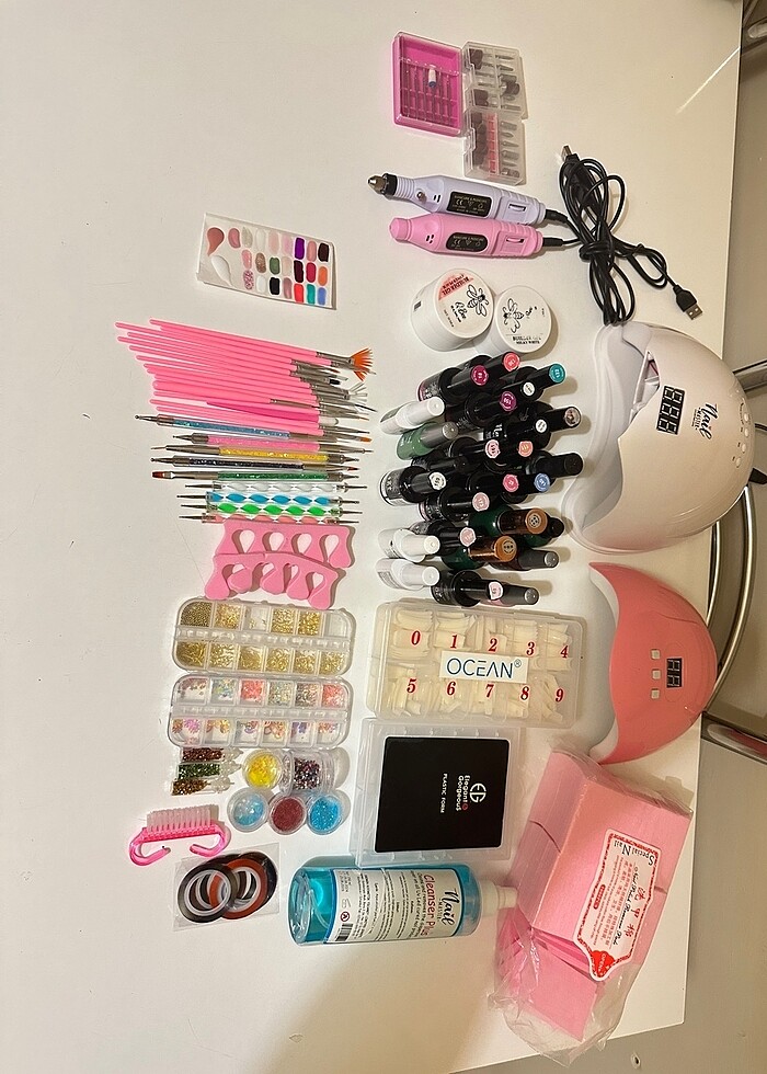 Protez tırnak seti sıfır ayarında - Görsel 4