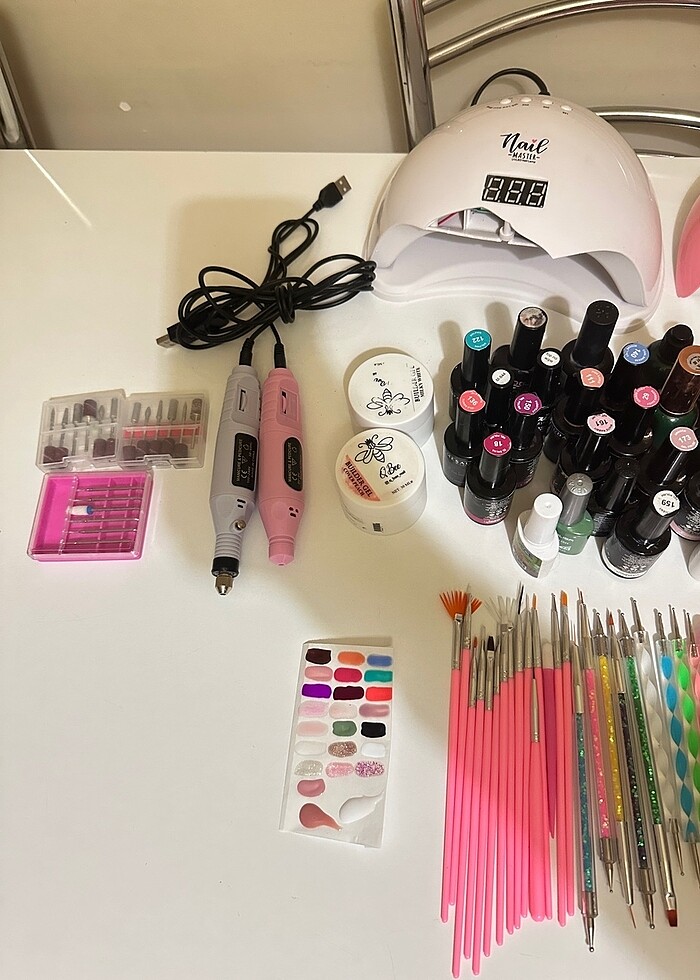 Protez tırnak seti sıfır ayarında - Görsel 5