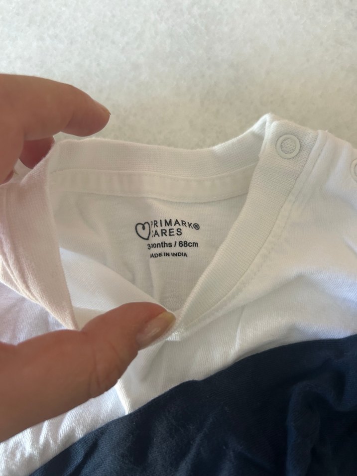 Çocuk İçlik Üçlü Set Siyah Beyaz Lacivert - Görsel 2