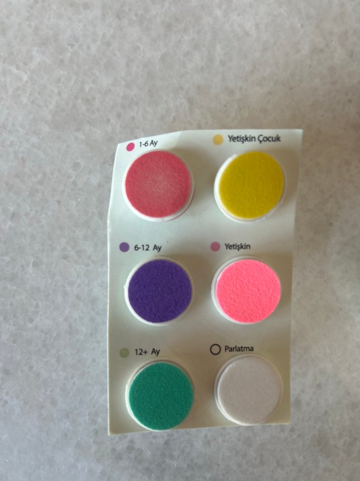 Bebek Çok Renkli  Törpü Seti - Görsel 2