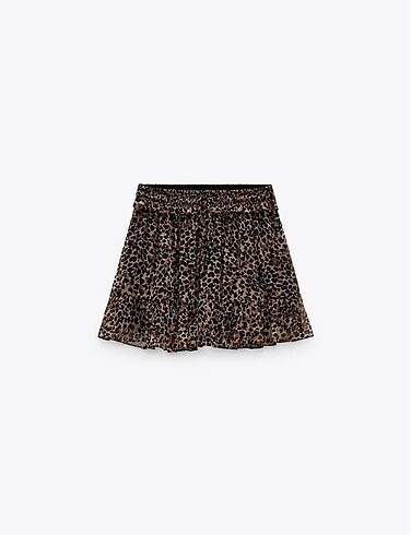 zara leopar etek