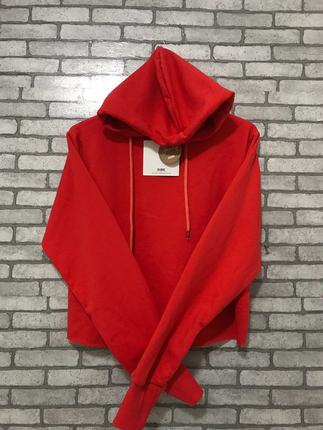 Diğer Kapşonlu kısa sweat