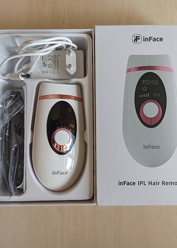 inFace IPL Lazer Epilasyon Cihazı Pembe