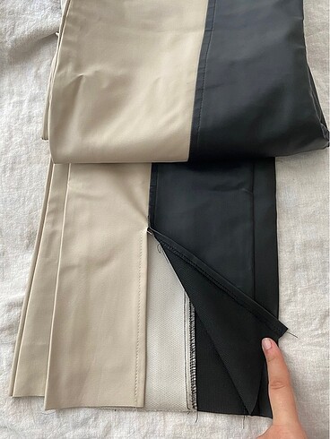 m Beden çeşitli Renk Deri pantolon