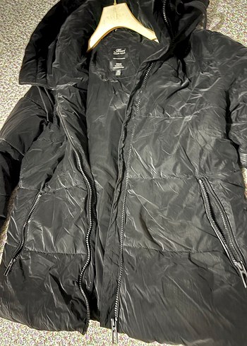 Yüksek Yakalı Kadın Kışlık Mont - Görsel 5