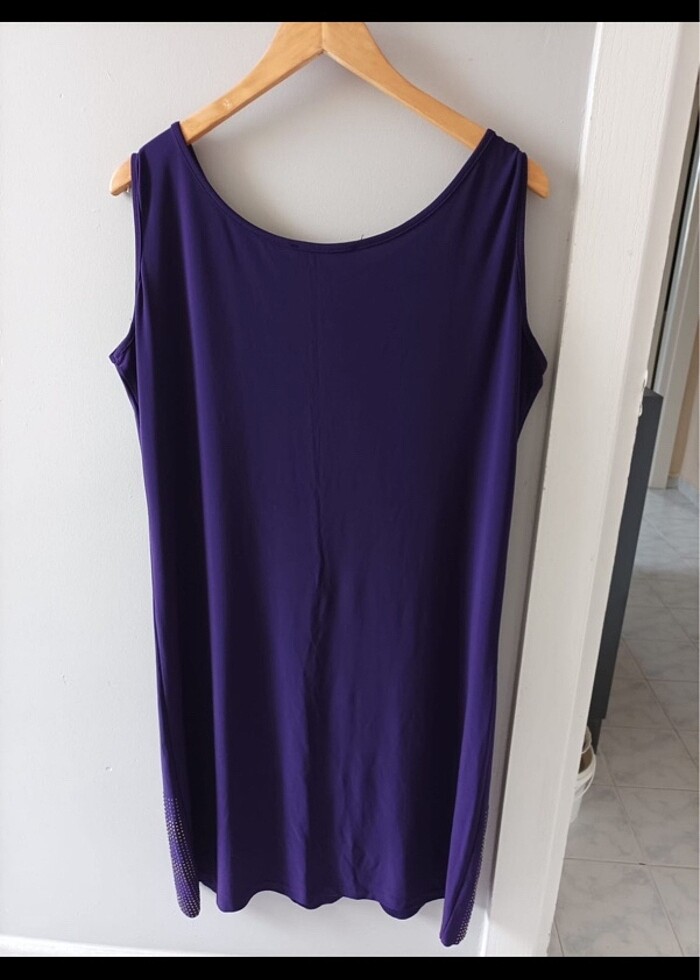 büyük beden 46 abiye elbise - Görsel 5