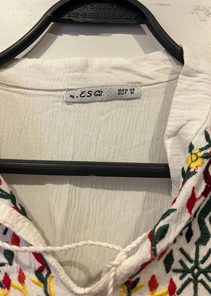 Bluz İşlemeli ve 0 Pamuk - Görsel 2