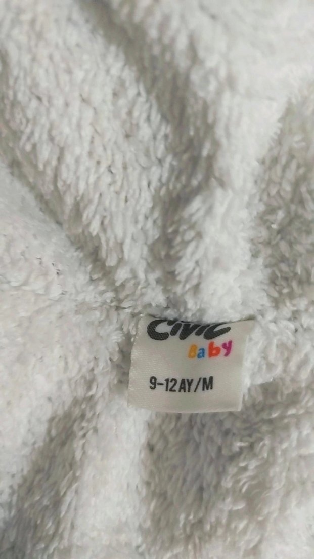 Düğmeli Pembe Bebek Tulumu - Görsel 3