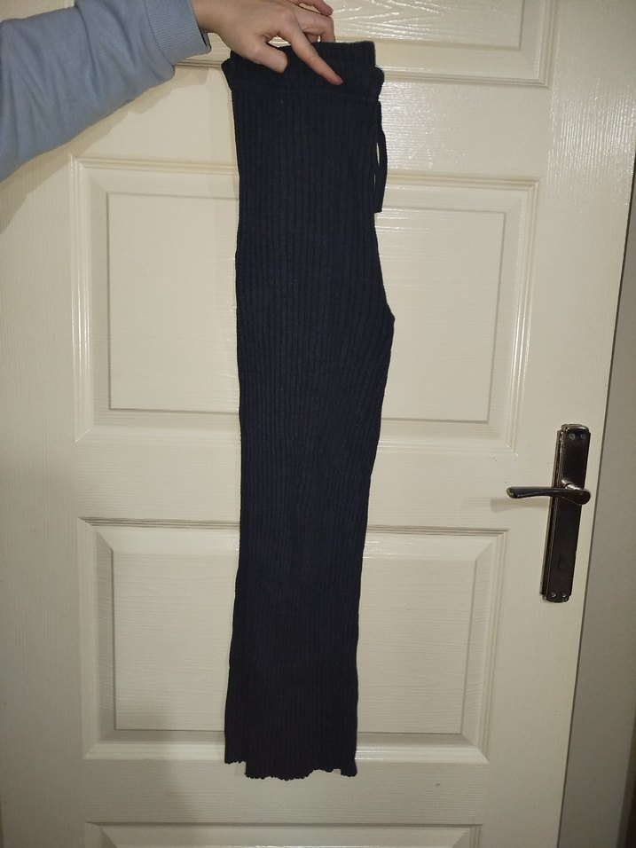 Gri Fitilli Hamile Pantolonu - Görsel 2