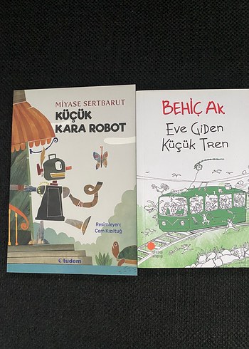 Küçük Kara Robot ve Eve Giden Küçük Tren Çocuk Kitapları
