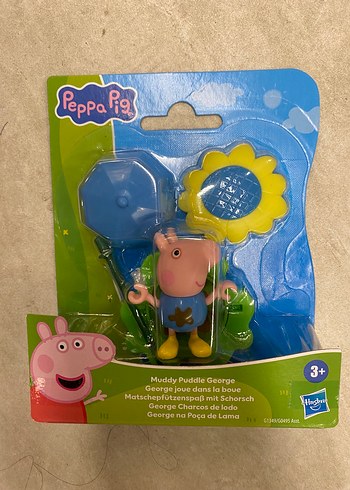 Peppa Pig Mavi Muddy Puddle George Figürü