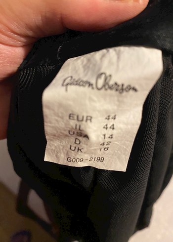 44 Beden kahverengi Renk Marks&Spencer Gideon Obersonn Kadın Mayo