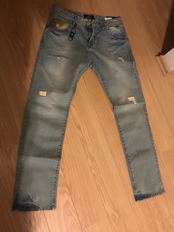 Gap Gri Regular Fit Erkek Kot Pantolon - Görsel 2