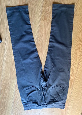 Zara Erkek Regular Fit gri kumaş Pantolon - Görsel 2