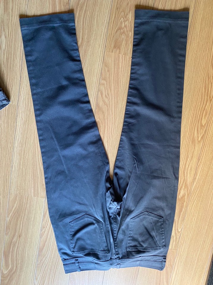 Zara Erkek Regular Fit gri kumaş Pantolon - Görsel 2