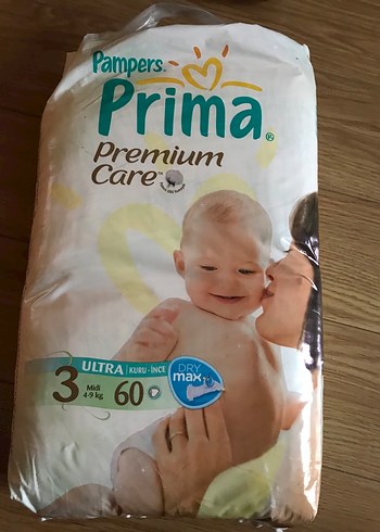 Prima Premium Care Bebek Bezi No:3 Midi 60'lı