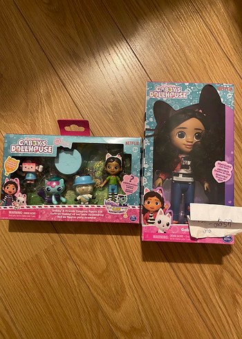 Gabby's Dollhouse Çoklu Renkli Bebek Seti