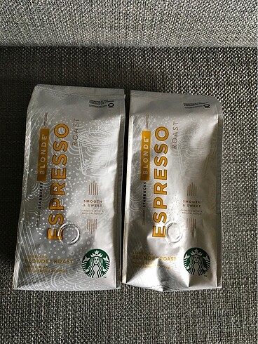Starbucks çekrdek kahve espresso blonde