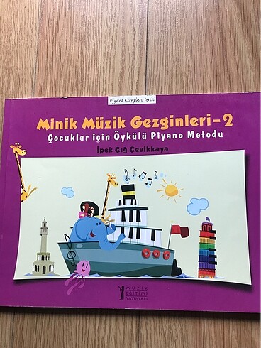 Minik Müzik Gezginleri piyano kitap