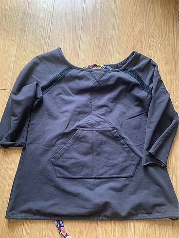 m Beden gri Renk Fornarina pullu sweatshirt