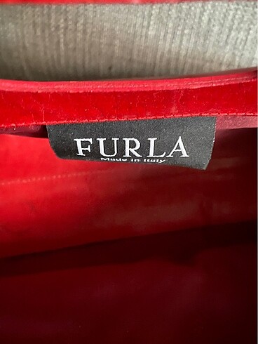 Beden kırmızı Renk Furla kırmızı şık çanta