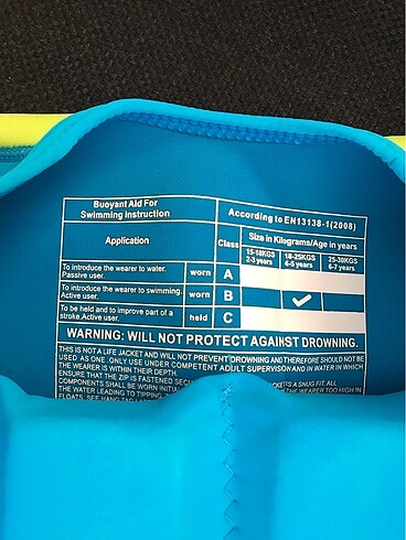 Mothercare batmayan mayo yrlek 4-5 yaş - Görsel 3