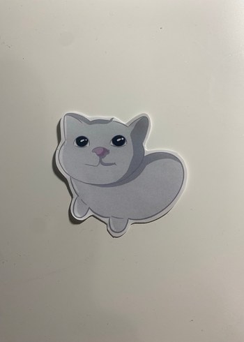 Üçlü Kedi Yüzü Sticker Seti - Görsel 4