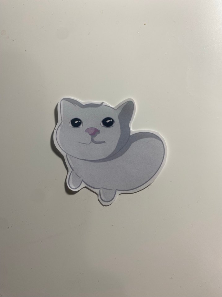 Üçlü Kedi Yüzü Sticker Seti - Görsel 4